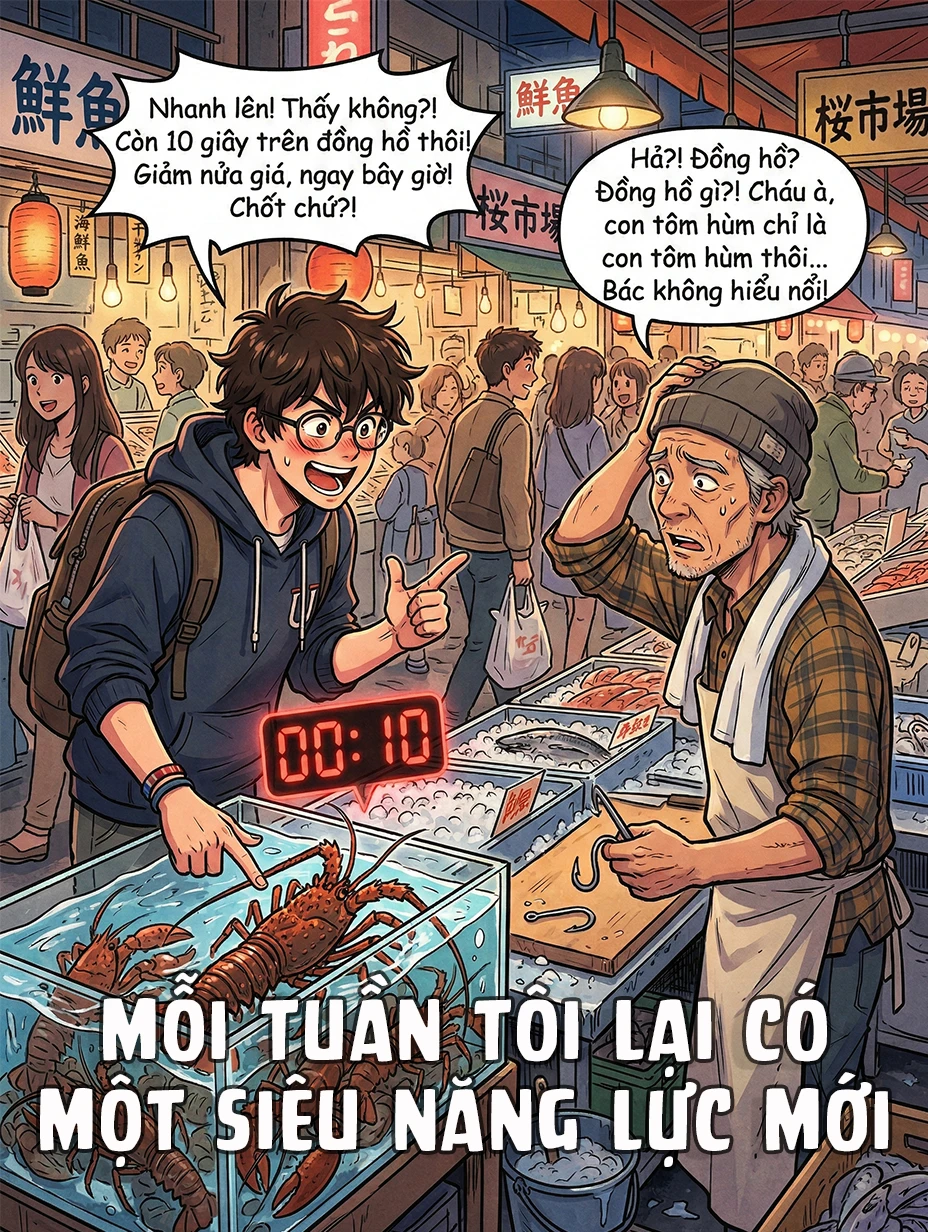 Mỗi Tuần Tôi Lại Có Một Siêu Năng Lực Mới